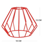 Lampa ścienna kinkiet do pokoju dziewczynki biało-różowy druciak loft 1xE27
