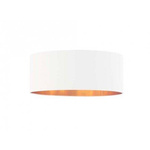 Nowoczesny plafon do salonu DUBAJ fi - 30 cm GOLD
