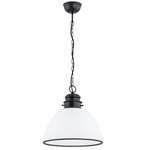 lampa wisząca nad stół Andy czarna śr. 30cm