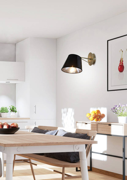 LAMPA ŚCIENNA KINKIET CANDELLUX CORTEZ 21-54975  E14 PATYNA