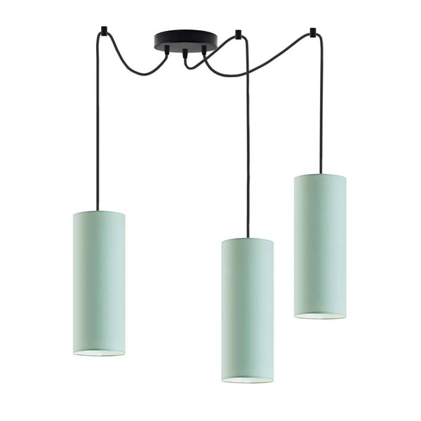 Lampa do pokoju dziecięcego fioletowe abażury typ pająk VIZELA T3