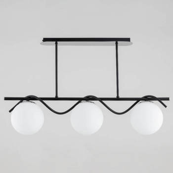 Nowoczesna lampa wisząca VERNA 4xE14 wys. 92cm | złoty szampański