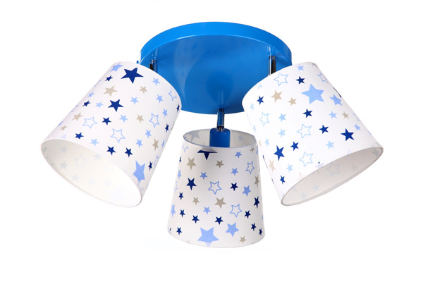 Lampa dla dziewczynki  w serca Kolorowe Stożki 3