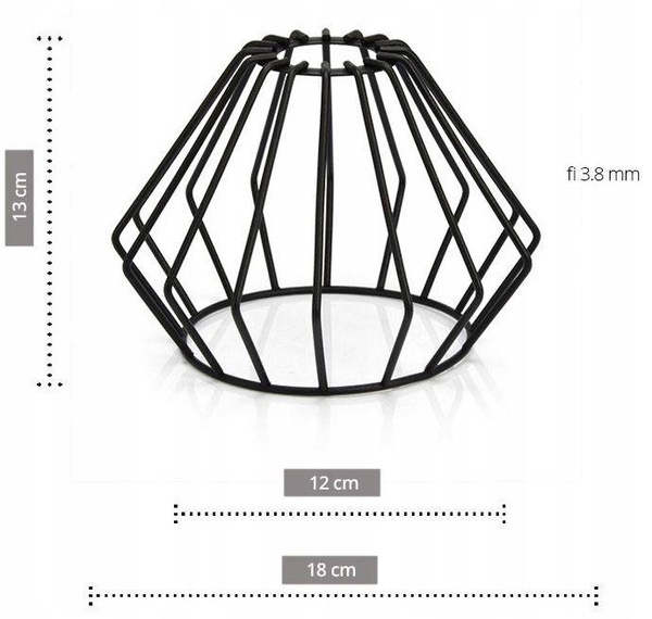 Nowoczesna lampa sufitowa do pokoju dziecka Edison Druciak 3