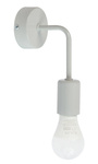  Lampa ścienna kinkiet do pokoju dziecka szary w stylu loft Vanessa 1xE27