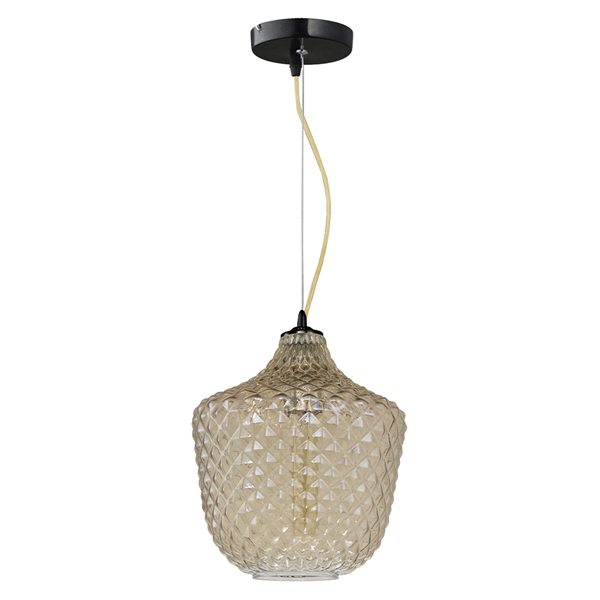 Lampa wisząca ORLANDO bursztynowy ML5550