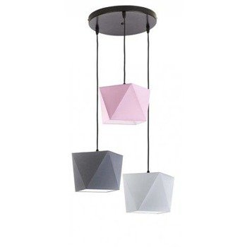 Lampa wisząca do pokoju dziecięcego kolorowa Bajkowy Diamencik