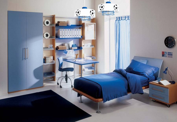 Lampa dziecięca z motywem piłkarskim typu pająk Mundial SP 3