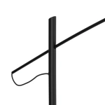 Lampa podłogowa POISE black A E27 wys.240cm dług.260cm przewód 270cm włącznik | 11768