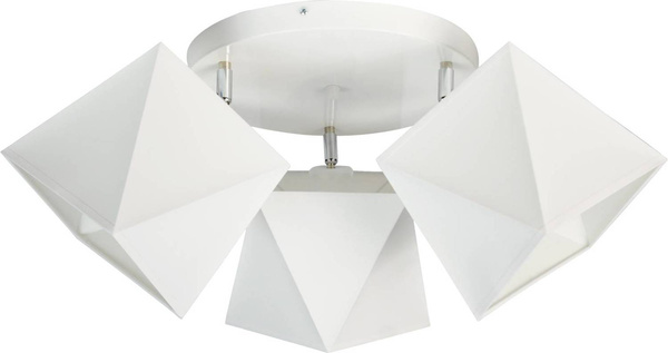 Lampa sufitowa dla dziecka 3 punktowa kolorowa Diament 3xE27