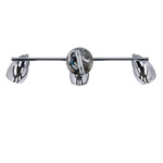 Lampa ścienna listwa 3X10W E14 LED chrom MILTON 93-61294