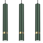 Lampa wisząca JOKER GREEN/GOLD 3xGU10