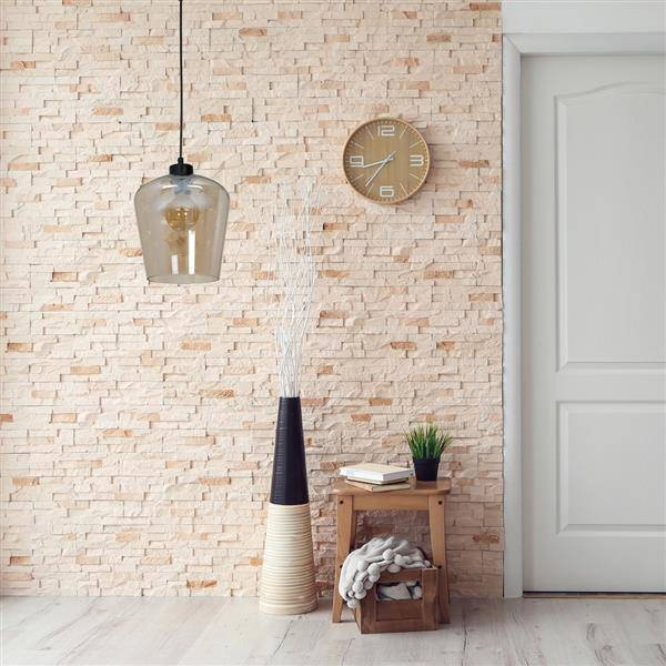 Nowoczesna lampa wisząca SANTIAGO AMBER MLP6607