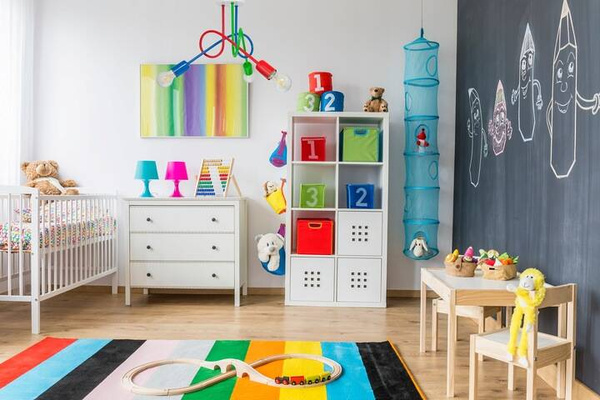 Lampa do pokoju dziecięcego kolorowa Mondo 3 