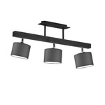 Lampa sufitowa do pokoju dziewczynki różowe abażury Hollywood