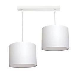 Lampa wisząca z abażurem listwa ADELLA II szer. 42cm [abażur do wyboru]