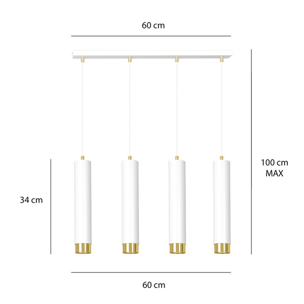 KIBO 4 WH/GOLD