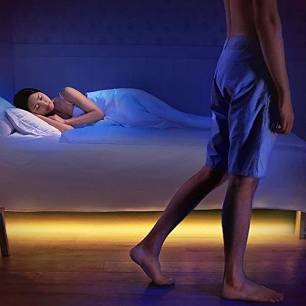 TAŚMA LED 3M CZUJ.BEZDOT+ZASIL.4000K EKZ0651