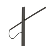 Lampa podłogowa POISE umbra gray A E27 wys.240cm dług.260cm przewód 270cm włącznik | 11767