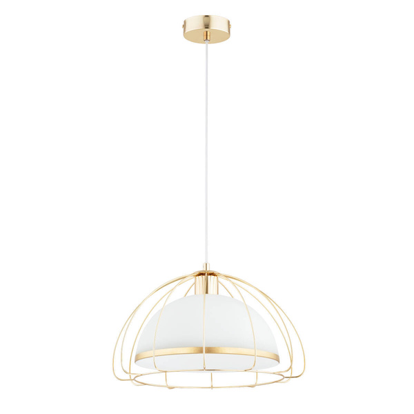 Lampa wisząca NERSY GOLD  śr. 40cm E27 | złoty