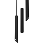 Lampa wisząca CORTE, MLP8830, czarna, 3x8W GU10