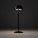 Lampa przenośna AMY LED 2W 3000K 170lm wys.32.5cm szer.10.8 IP54 ściemniacz włącznik | Czarny 11532