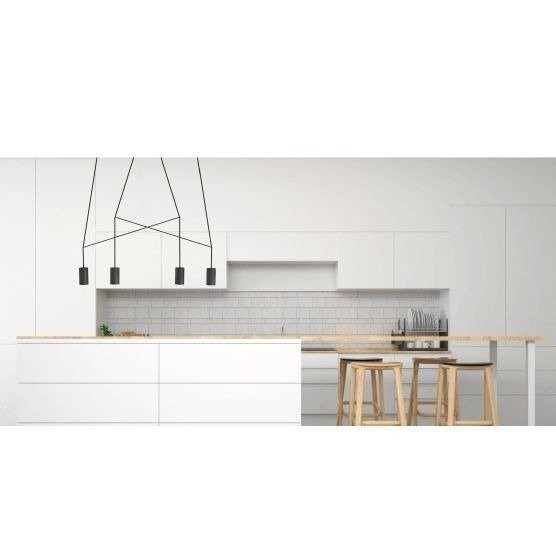 Lampa wisząca IMBRIA BLACK IV listwa