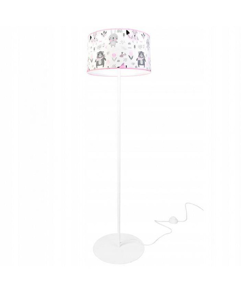 Lampa stojąca dziecięca z abażurem