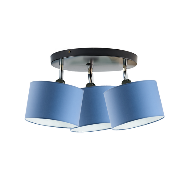 Lampa do pokoju dziewczynki różowe abażury Dakota  