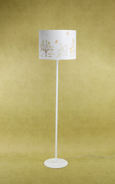Podłogowa lampa dziecięca w stylu Boho Leśni Przyjaciele