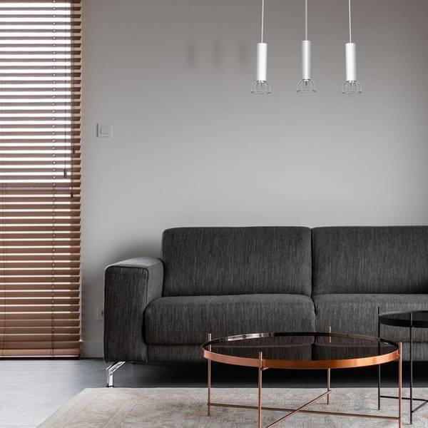 Lampa wisząca DANTE SILVER 3xGU10