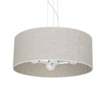 Lampa wisząca LINO, MLP7501, biały/szary, 3x60W E27