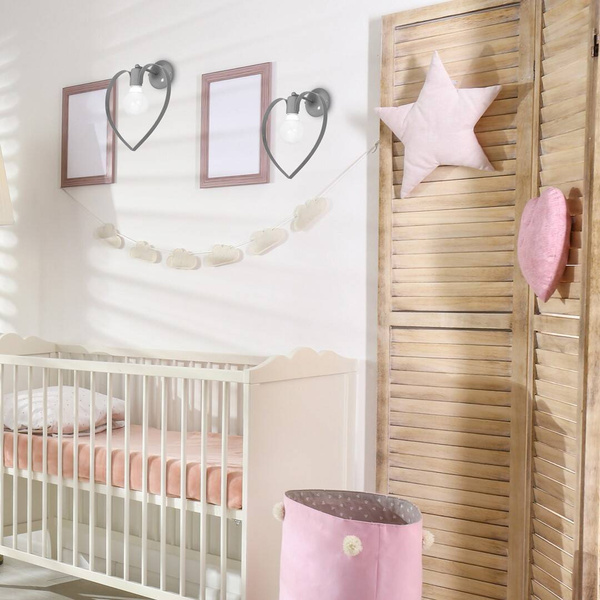 Kinkiet AMORE GREY 1xE27 MLP9821