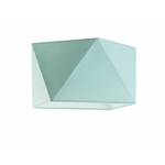 Lampa sufitowa do pokoju chłopca niebieskie abażury Pastelowy Diamencik 3xE27 Led 