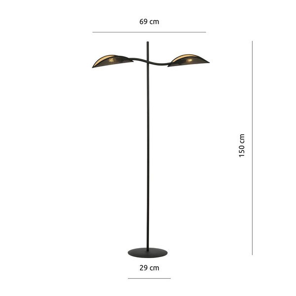 LOTUS LP2 BLACK/GOLD