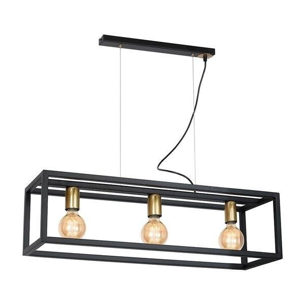 Lampa wisząca CAGE 3xE27 w nowoczesnym stylu