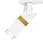 Nowoczesna lampa sufitowa VIDAR WHITE/GOLD 3xGU10 MLP6274