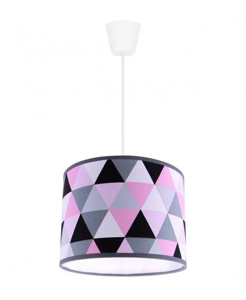 Lampa do pokoju dziecka z kolorowym z abażurem 