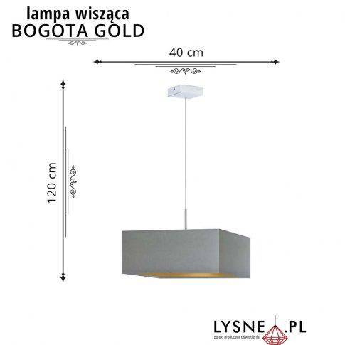 Lampa wisząca BOGOTA GOLD