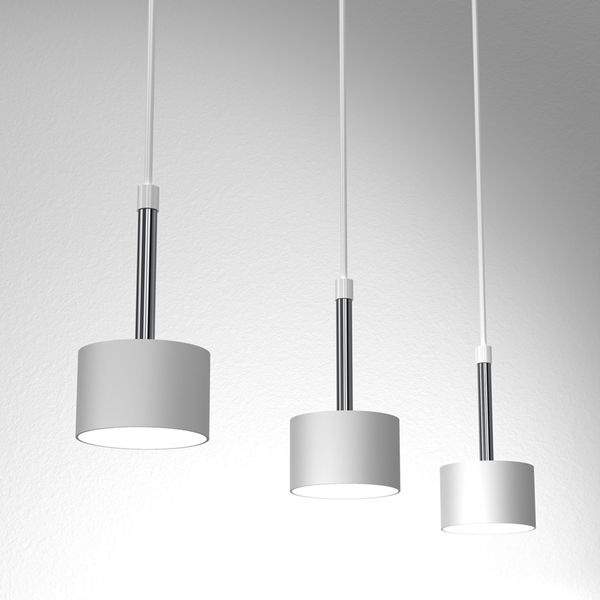 Lampa wisząca ARENA, MLP7779, biały/srebrny,  3x11W GX53