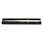 Nowoczesna lampa sufitowa VIDAR BLACK/CHROME 3xGU10 MLP6286