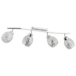 Lampa sufitowa nowoczesna spot MICHELLE chrom szer. 78cm