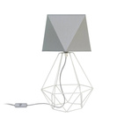 Lampka nocna dla dziewczynki różowa Diament 1XE27 Led 