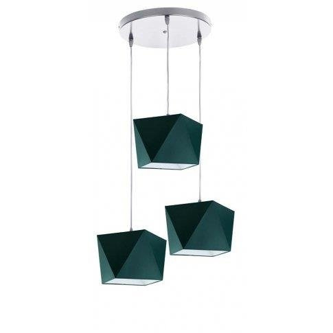 Lampa wisząca do pokoju chłopca niebieska Bajkowy Diamencik