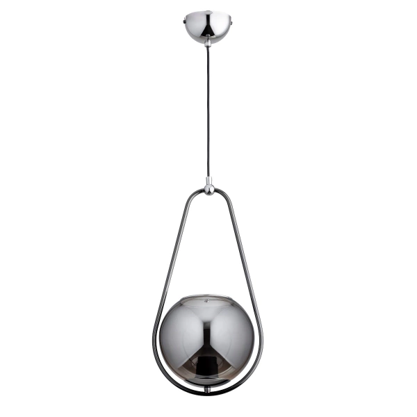 Lampa wisząca ALFA ELIPSA CHROM 1xE27 23cm | 60997