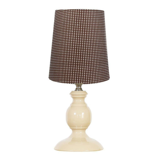 Lampa stołowa/nocna SPINEL 41-64110 brązowa 1x40W E14