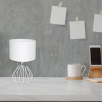 Lampa stołowa KANE WHITE 1xE27 MLP4802