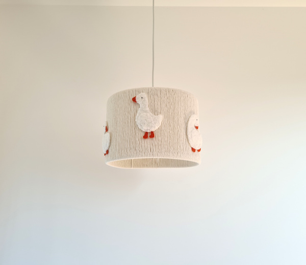 Lampa sufitowa do pokoju dziecka w stylu Boho Gąski 1xE27 Led 