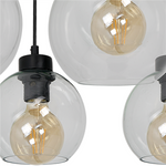 Nowoczesna lampa wisząca prostokąt SOFIA CLEAR MLP65900