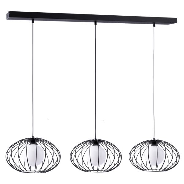 Lampa Wisząca listwa KRONOS BLACK 3xE14 MLP4424